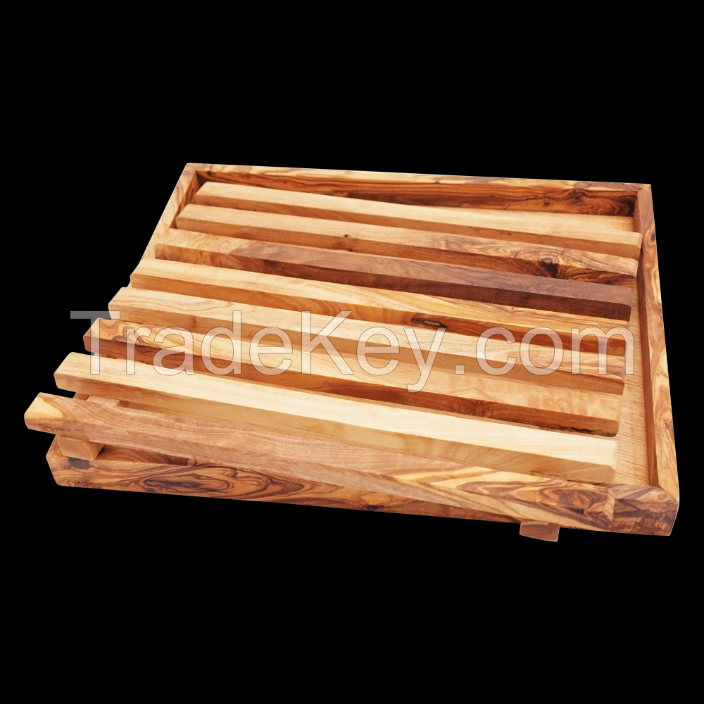 Rectangular Olive Wood Plate