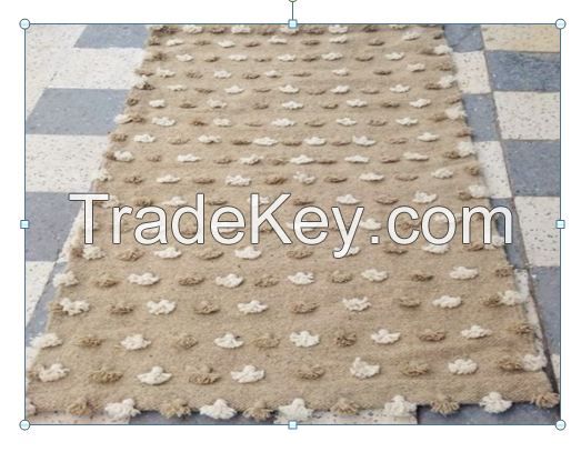 Tapis Pompons en Laine 4