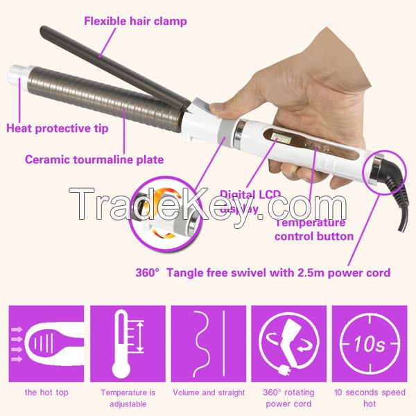 Best selling wand curling iron steam hair curler