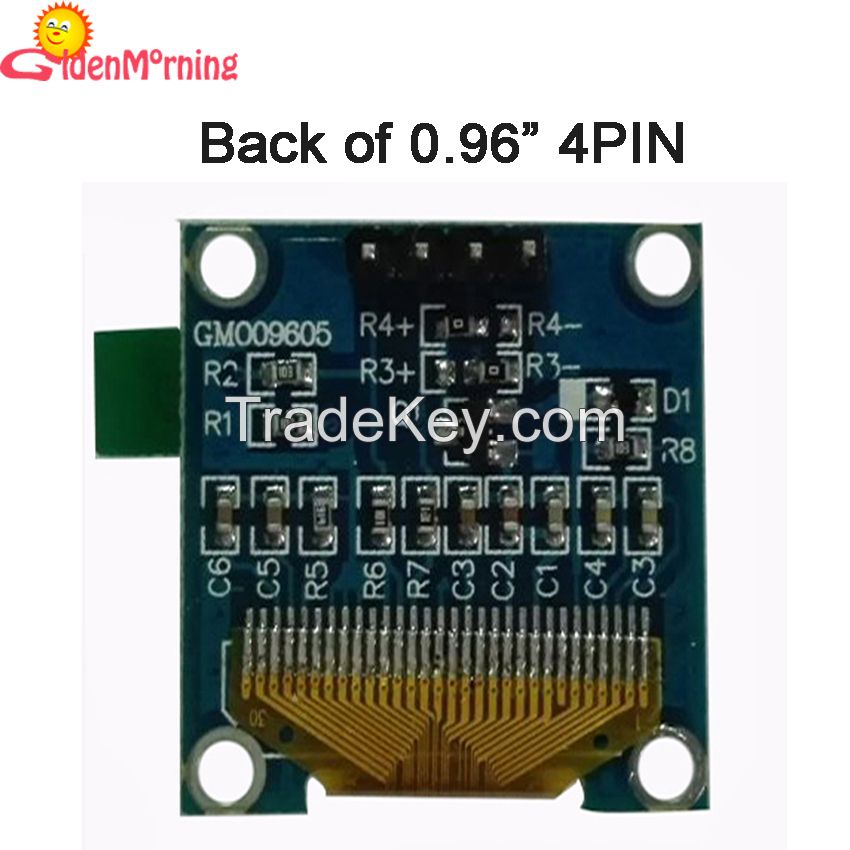 0.96" OLED Display  interface IIC 128*64px white color