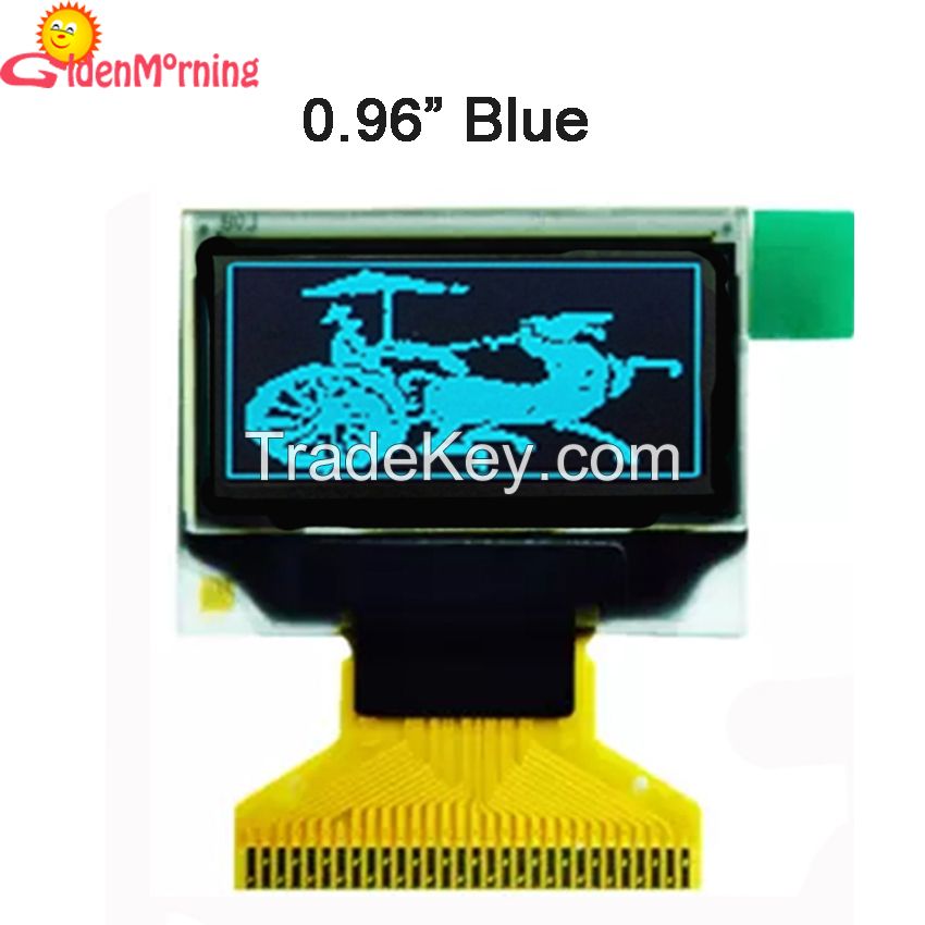 0.96"oled display blue color