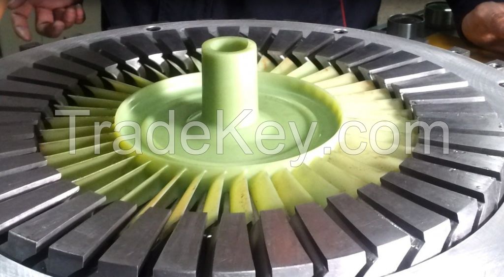 aircraft turbine blade mould