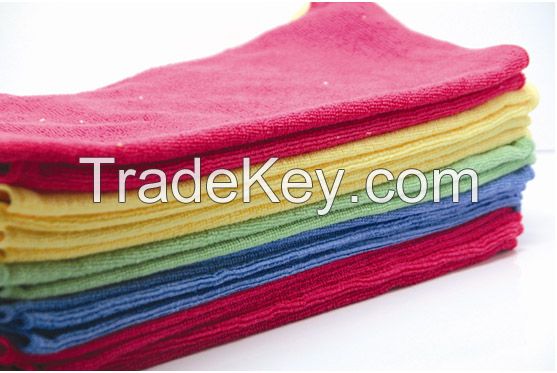 Multi-colors fast-drying microfiber bath towel