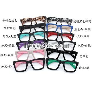 Popular glasses Rich style Spectacle frame Glasses frames Decorative g