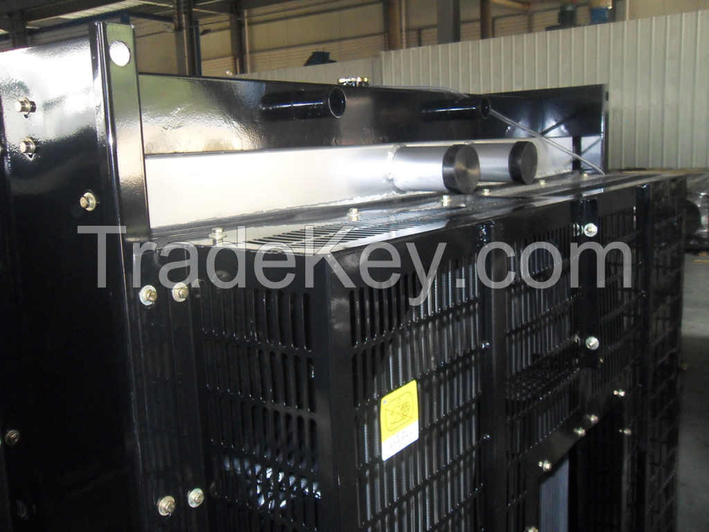 1-500kva diesel copper/ aluminum generator set radiator and slient gen