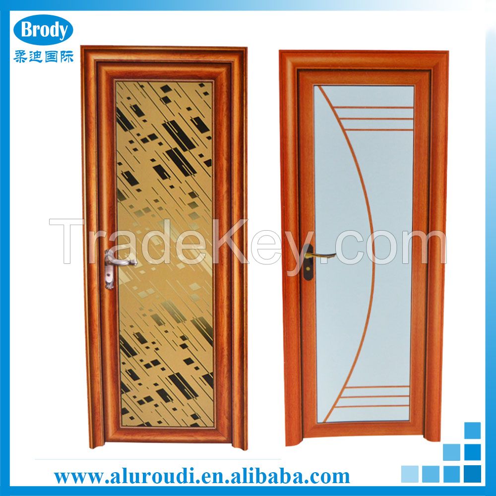 modern house aluminum bathroom door, toilet door