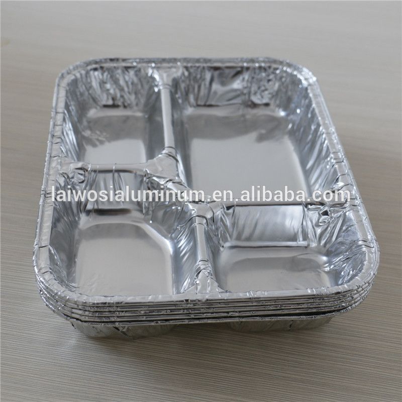 Hot sale disposable food packaging aluminum foil container/tray/bowl