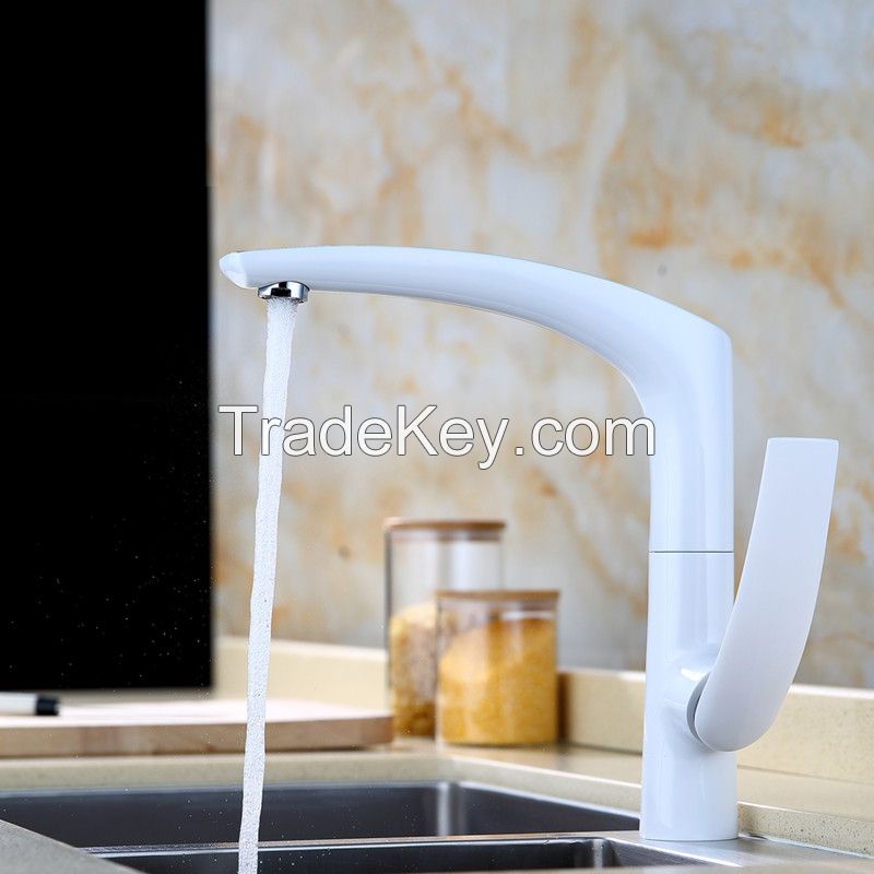 OTOL Kitchen Brass Water Sink Faucet