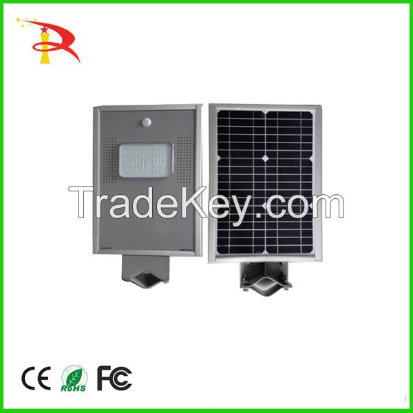 All in one solar led street light