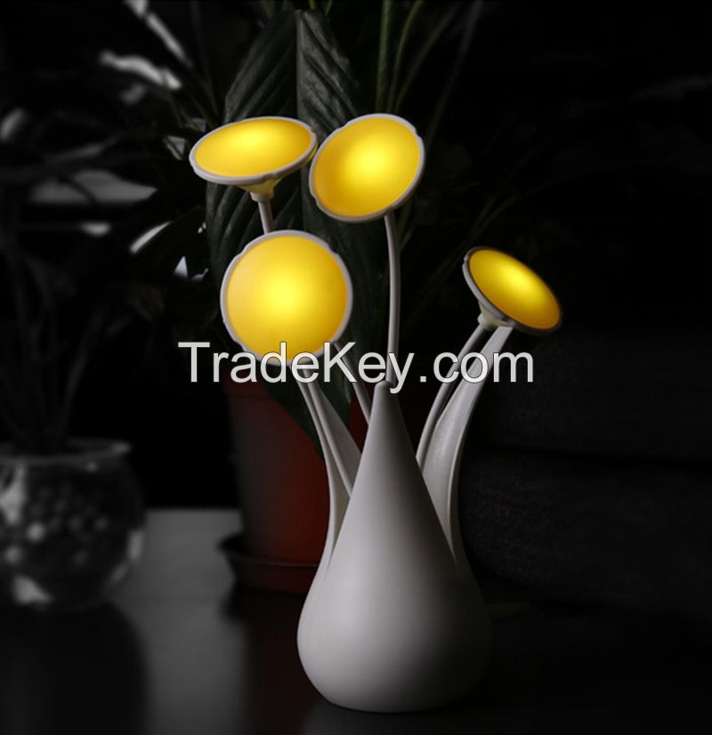 Flower led night light