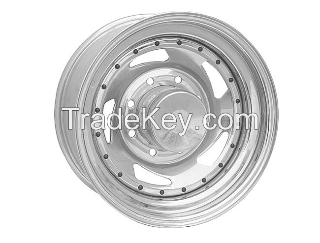 Hanvos Iron Steel trailer wheels for America market