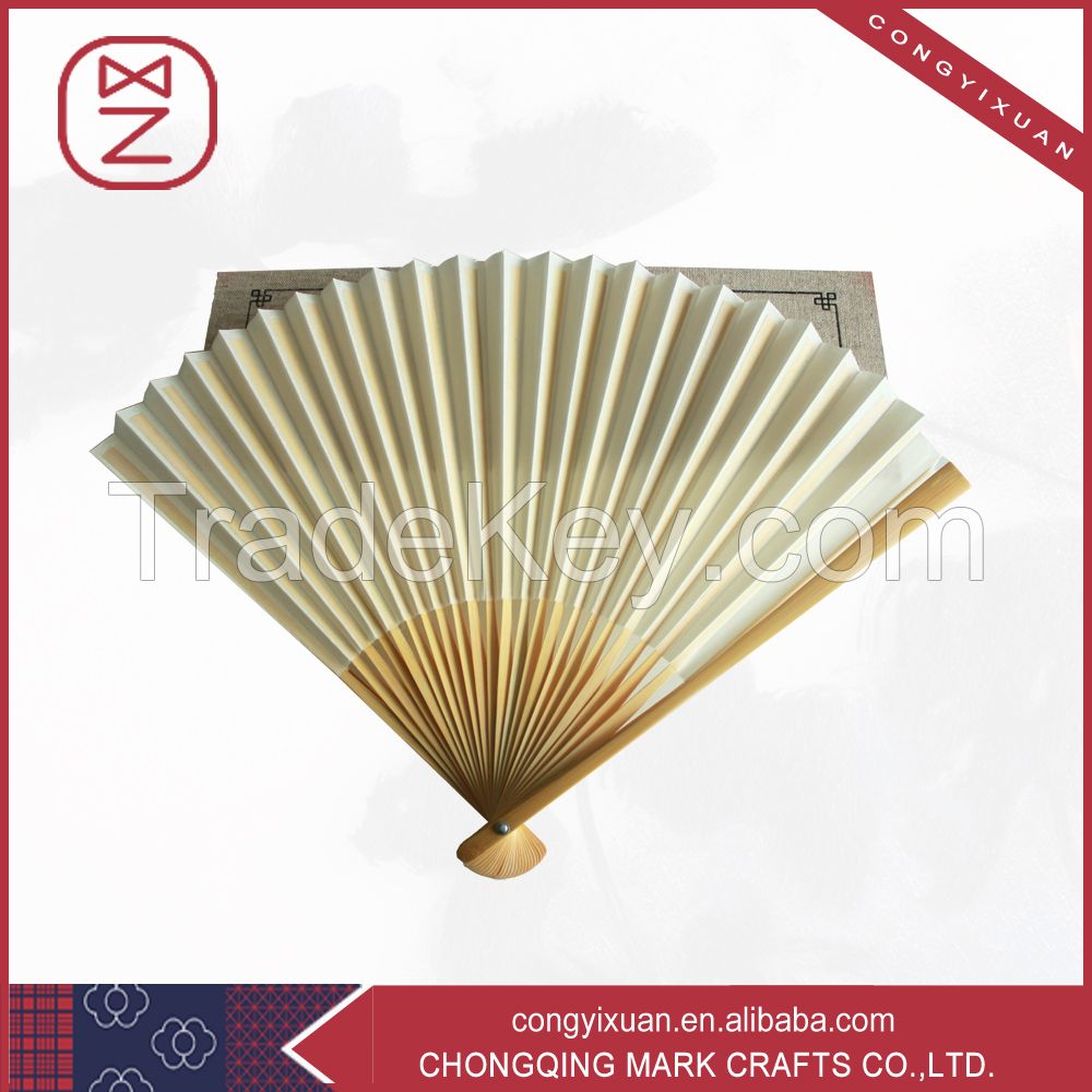 OEM Chinese Rongchang Hand Fan Bamboo Folk Art Craft Gift 