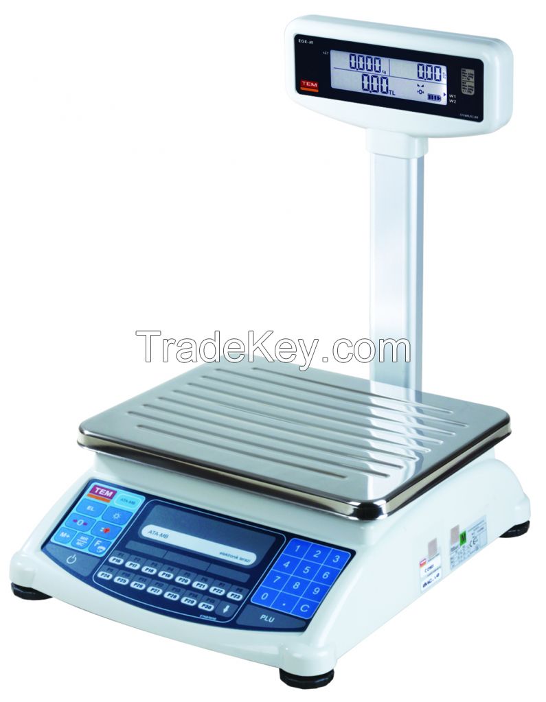 TAMxxB1D PRICE COMPUTING SCALE