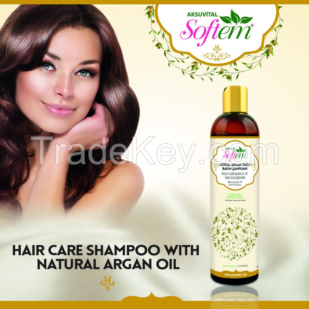 Herbal Hair Shampoo with Natural Argan Oil