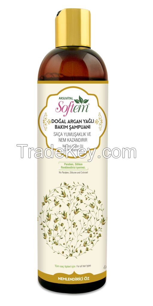 Herbal Hair Shampoo with Natural Argan Oil