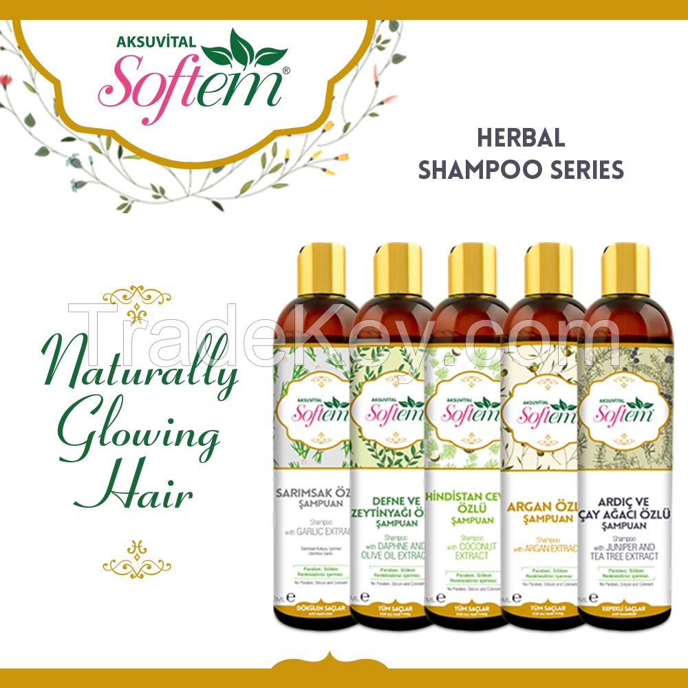 Herbal Hair Shampoo with Garlic and Ginseng