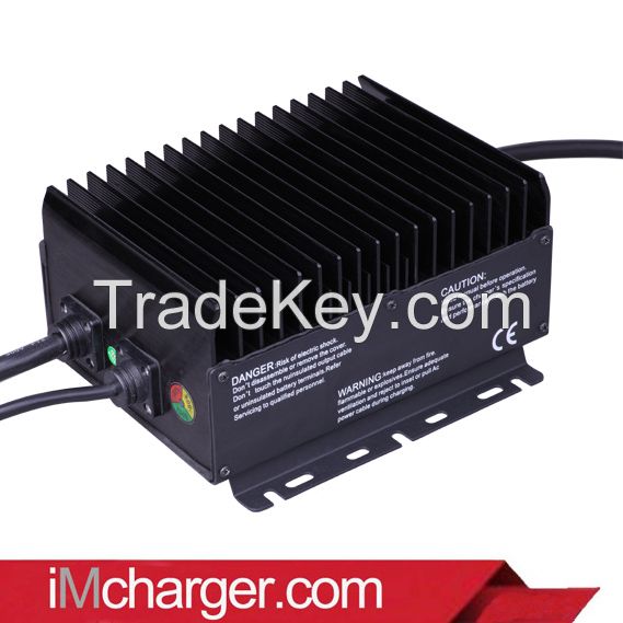 Automatic battery charger 24V 15A for Powerboss sweeper and scrubber 