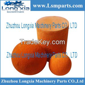 concrete pump cleaning rubber sponge ball