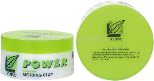 hair power molding clay