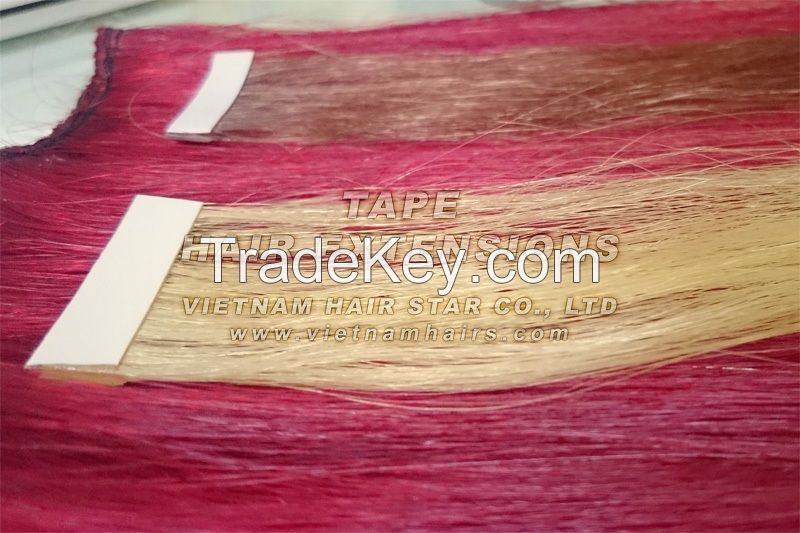 High Quality Human Hair Extensions Type Nano, Micro, Tape, Cip-In