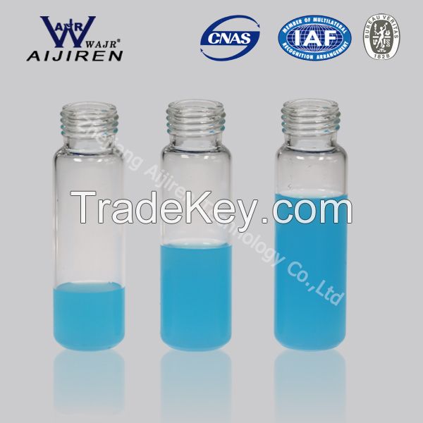 VA201 20mL precision screw-thread headspace vial clear vials Autosampler