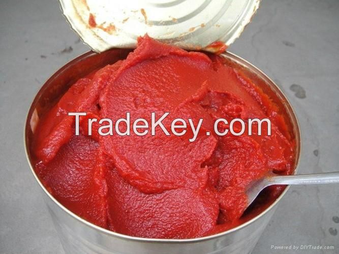 tomato paste  :28-30% 30-32%  