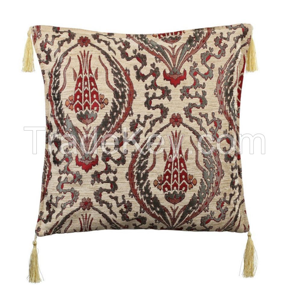 ANATOLIAN KILIM DESIGNED CHENILLE CUSHIONS