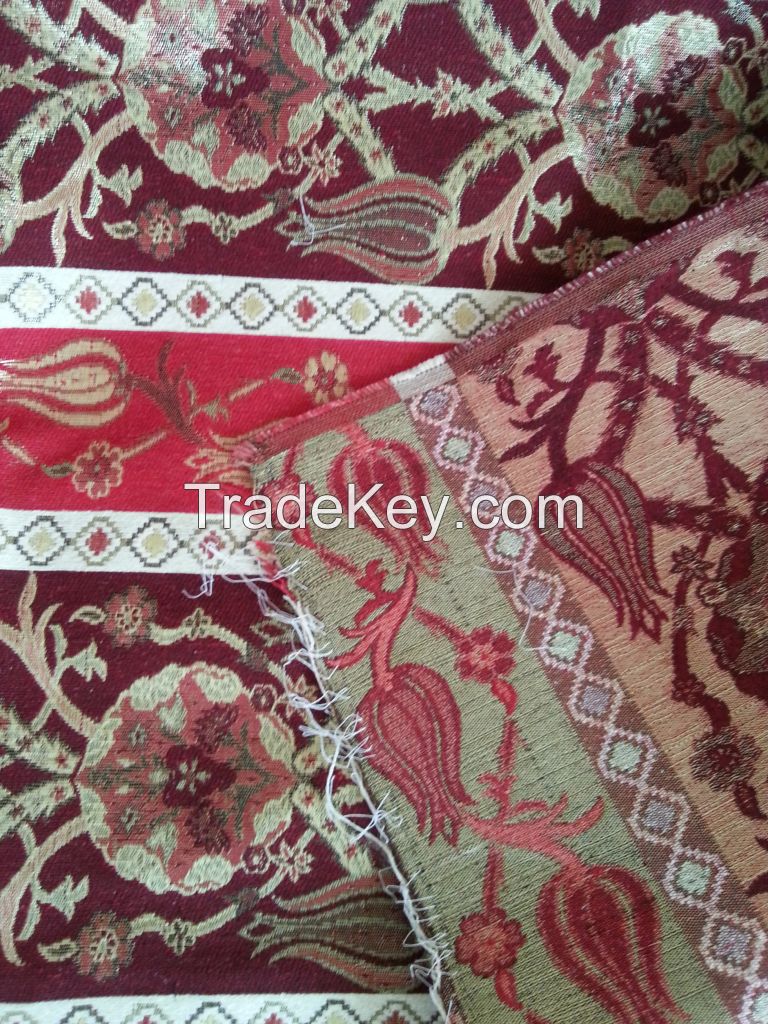 ANATOLIAN  KILIM DESIGN OTTOMAN STYLE  FABRICS-TULIPS