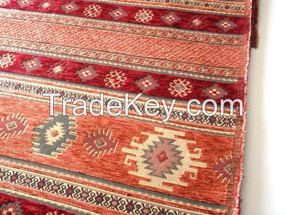 ANATOLIAN DESIGN OTTOMAN STYLE CHENILLE FABRICS-KIBRIS2