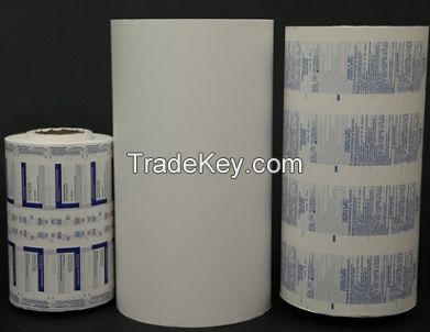 Medical glue coated paper rolls for sterilization packaging 