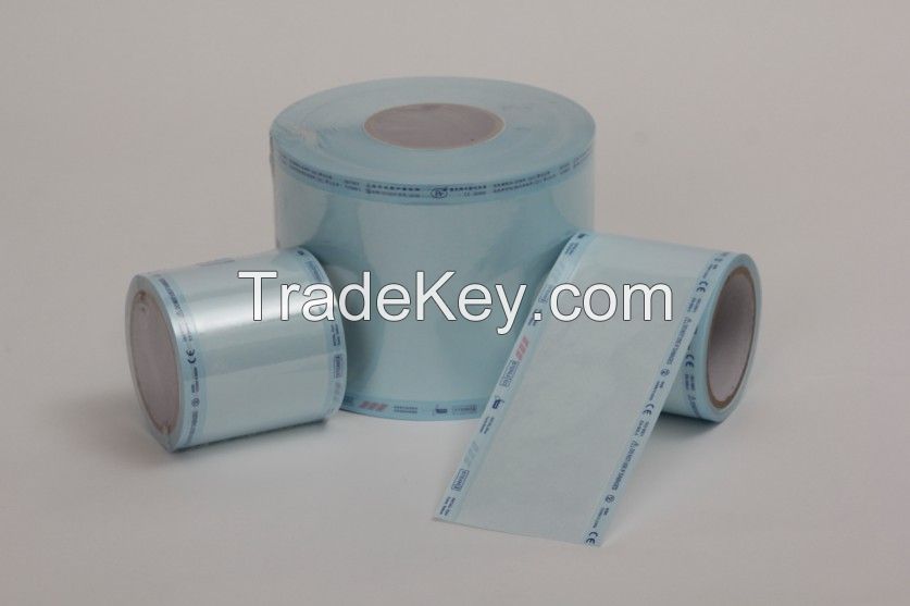 disposable heat-sealing sterilization reel (flat and gusseted)