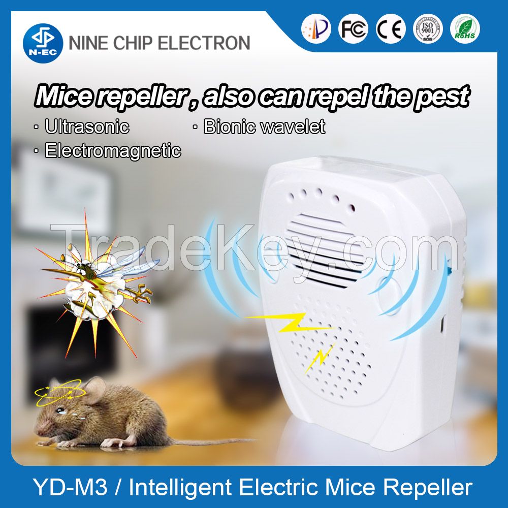Ultrasonic mice repeller and pest repeller