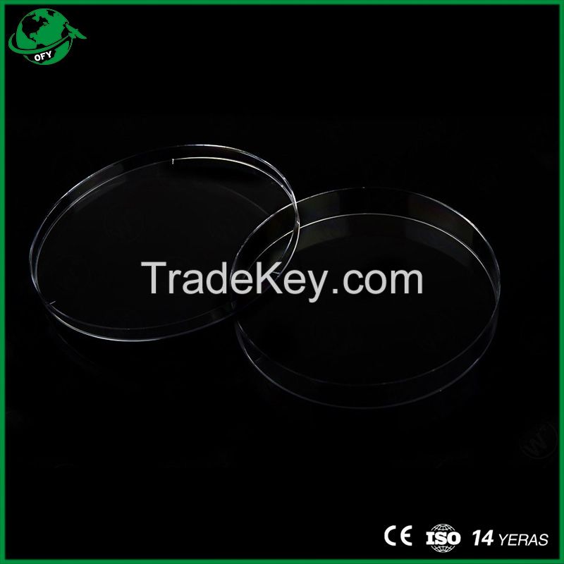 90*15mm Disposable Plastic Petri Dish