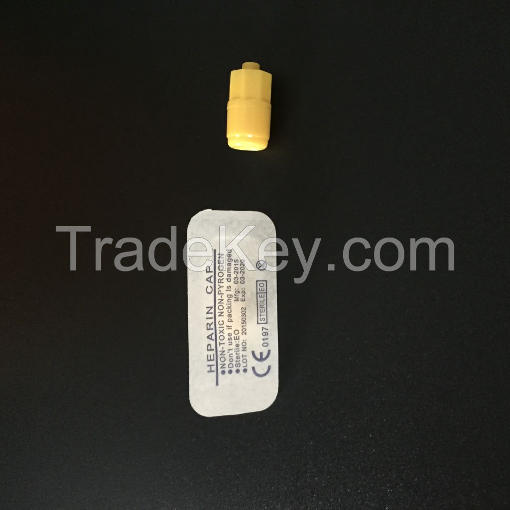 Yellow Heparin Cap