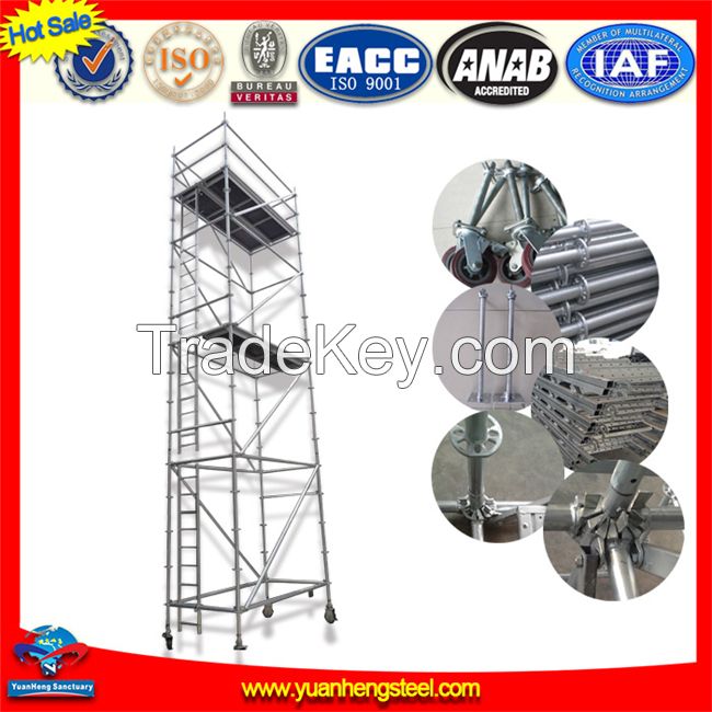 Supply 48x3.25mm High Grade Q345 Hot Dip Galvanized Ringlock Steel Scaffolding