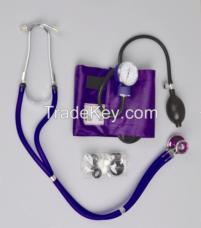 Aneroid Sphygmomanometer(with stethoscope)