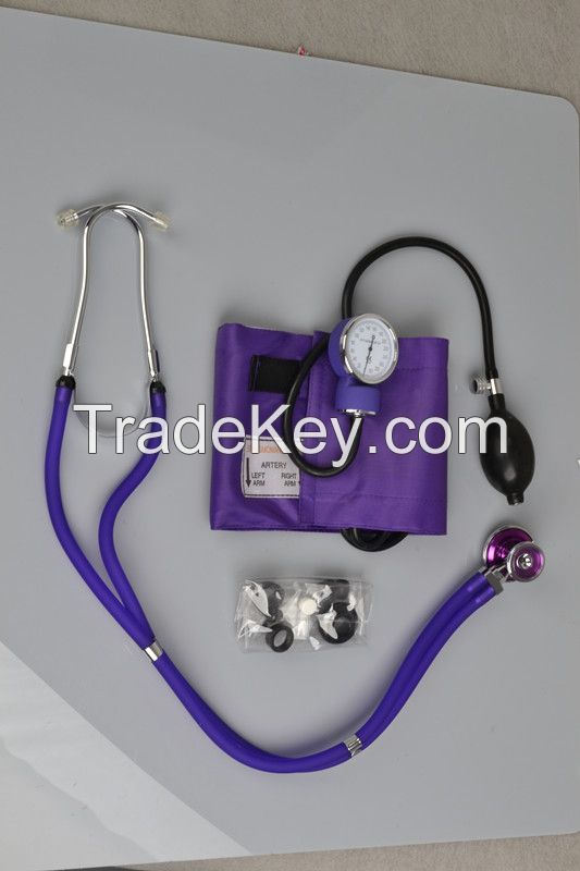 Aneroid Sphygmomanometer(with stethoscope)