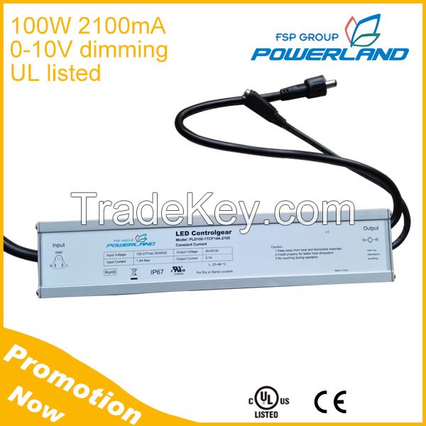 100W 0 10V Dimming Led Driver