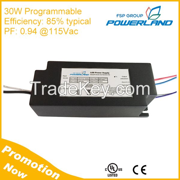 Programmable 0-10V/PWM Clock Dimming Led Driver