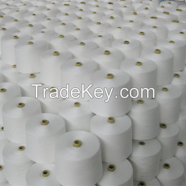 high tenacity raw white polyester sewing thread