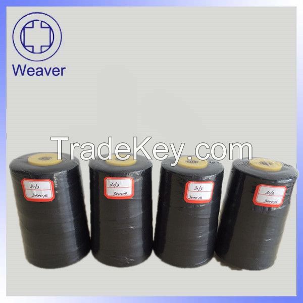 industrial manufacturer 42/2 polyester sewing thread in china