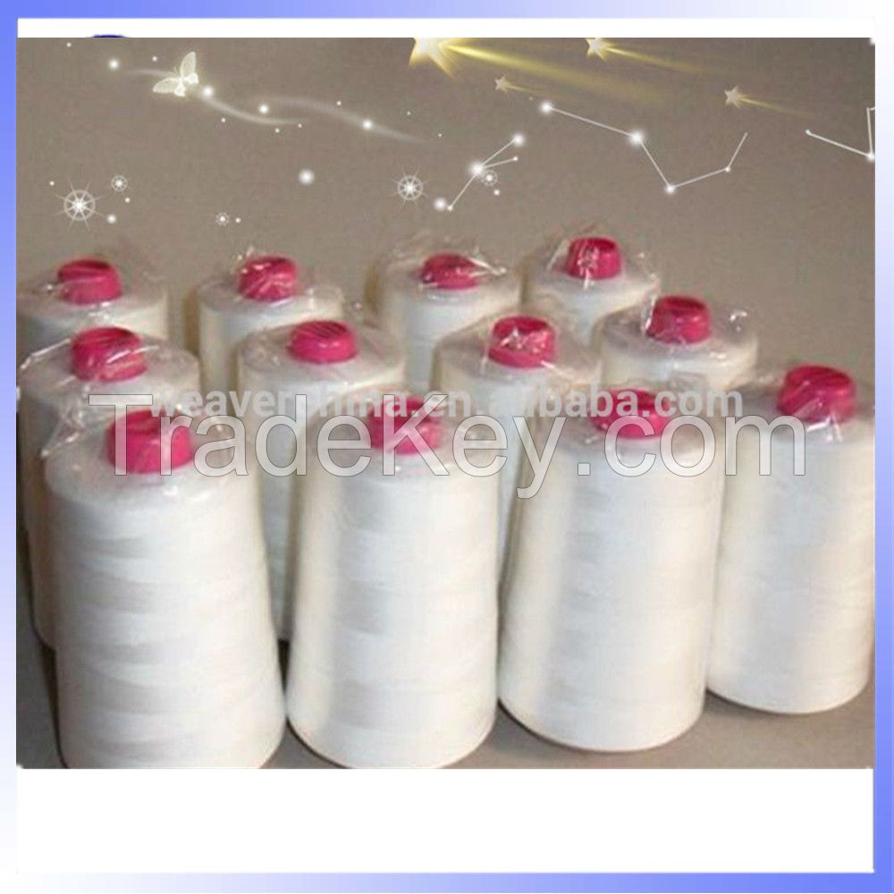 industrial manufacturer 42/2 polyester sewing thread in china