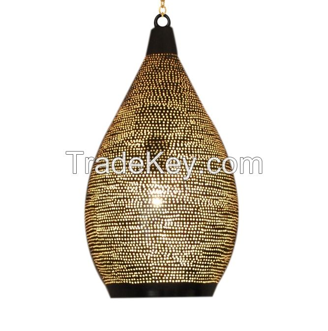 Moroccan Hanging Brass Lamp Lighting