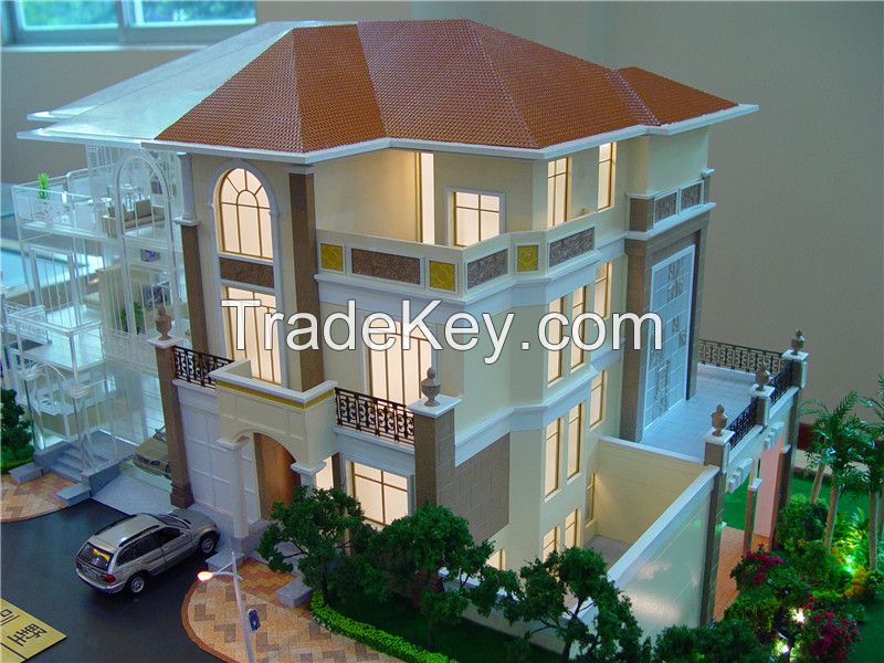 upscale villa &amp;house models for 3d architectural models