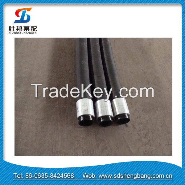 concrete pump rubber hose steel wire type