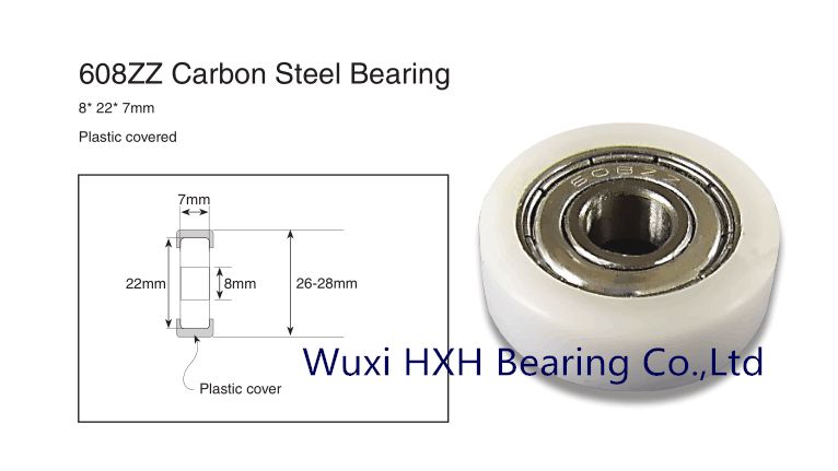 608ZZ carbon steel bearing