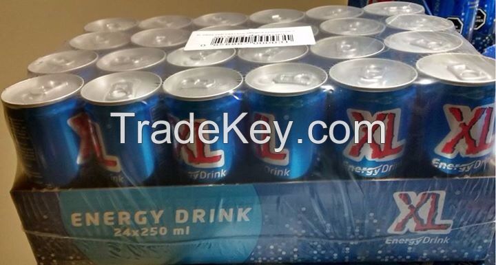 XL Energy Drink 250ml Cans (Pack of 24)