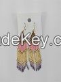 BEADS LONG EARRING, LONG EARRING