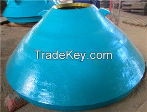 High manganese cone crusher spare parts crusher mantle