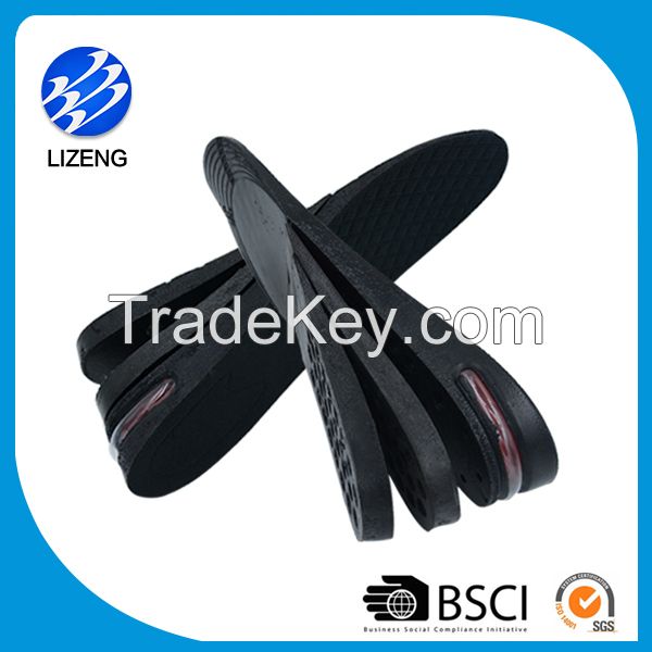 3layers PU height increasing air cushion insoles